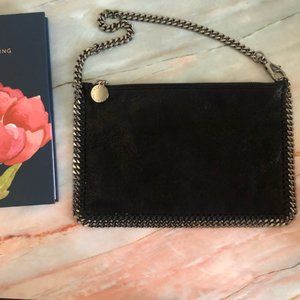Stella McCartney Falabella Black Clutch Bag